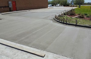 Concrete Pavement and Curbs