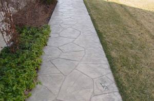 orchard stone colored walkway
